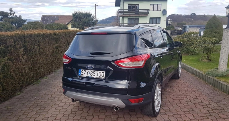 Ford Kuga cena 63600 przebieg: 176000, rok produkcji 2015 z Połaniec małe 79